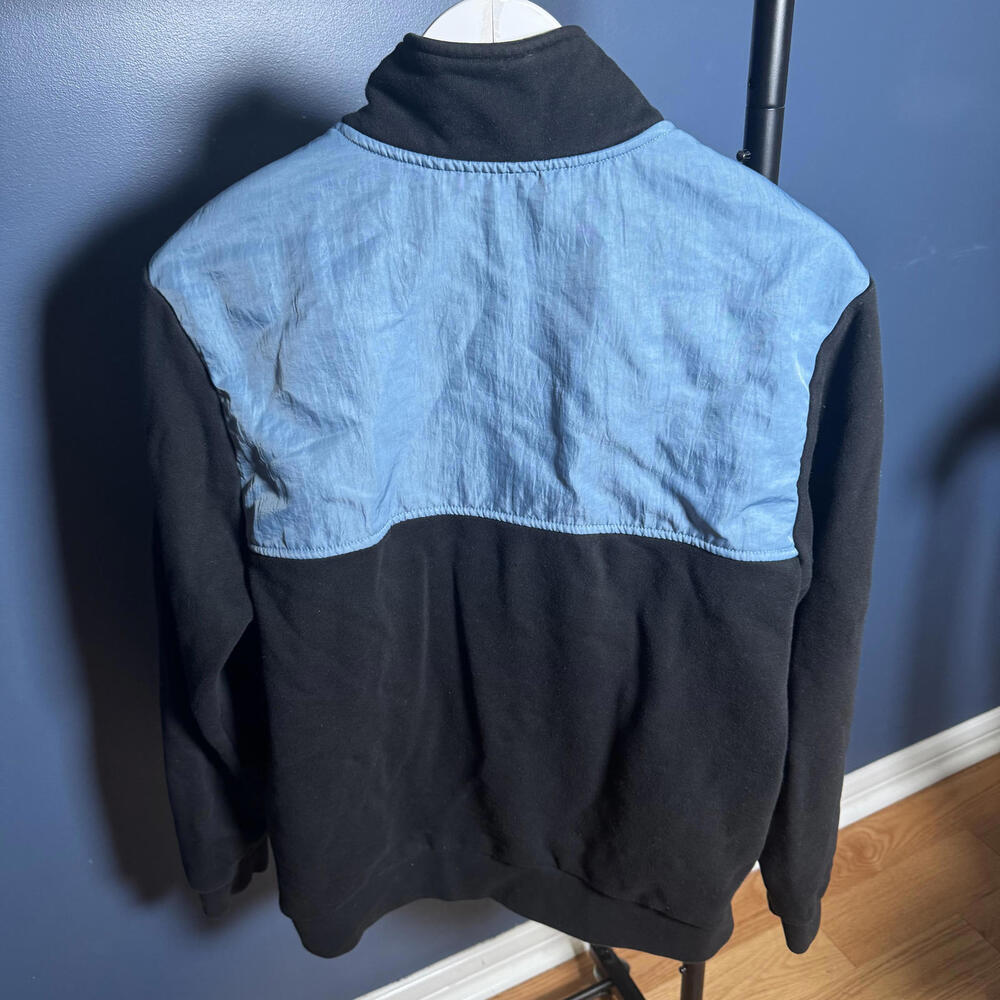 RipNDip Peeking Nermal Beverly Half Zip Pullover Sweatshirt Black Blue M - Picture 3 of 8
